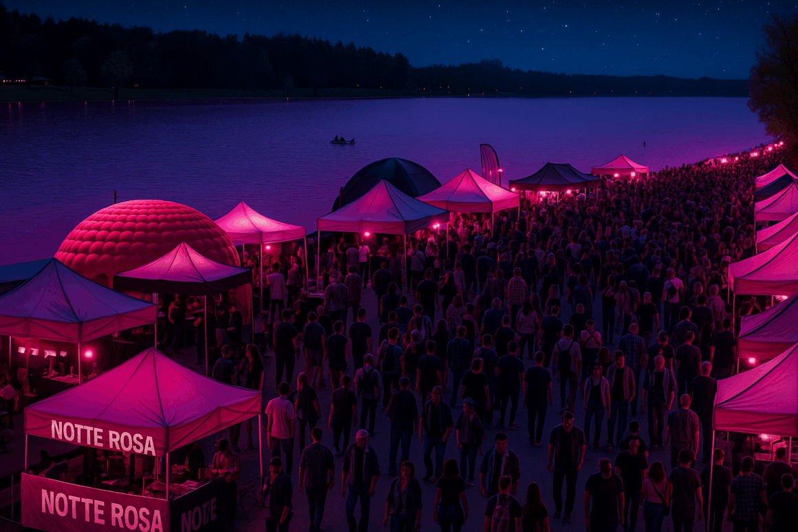 NOTTE ROSA A MILANO 2025 : il festival ad ingresso gratuito all’IDROSCALO