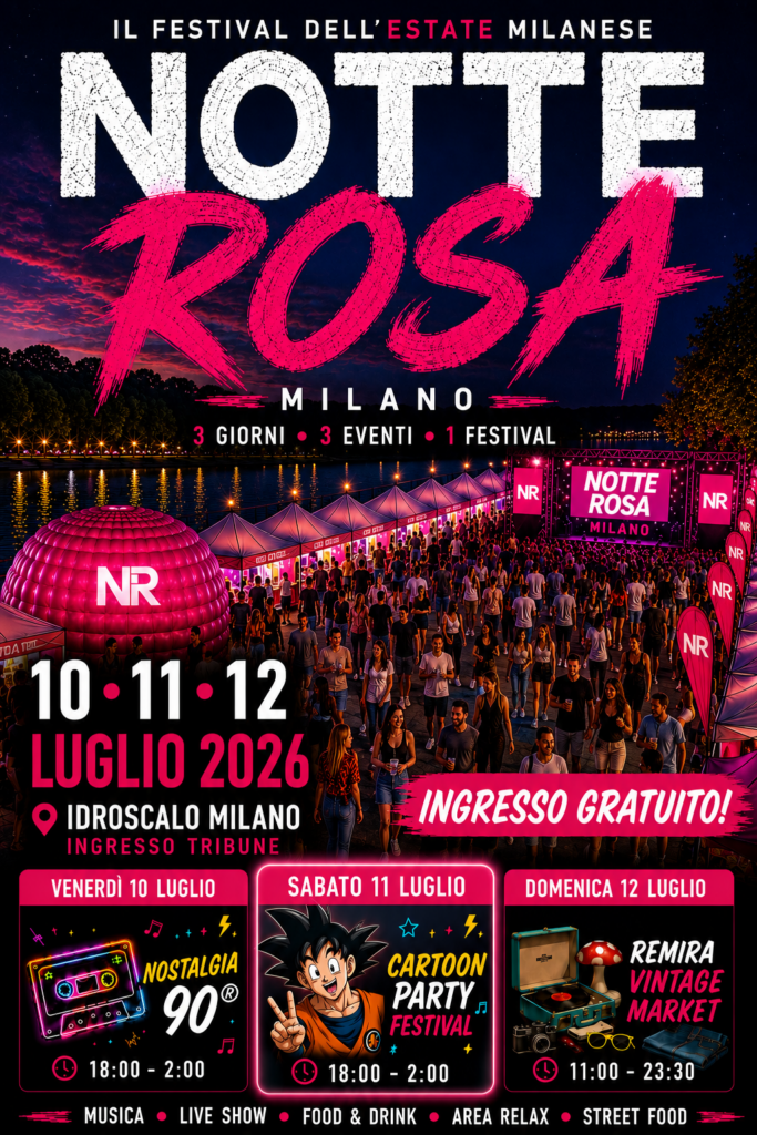 notte rosa milano 2026