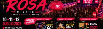 notte rosa milano 2026 idroscalo